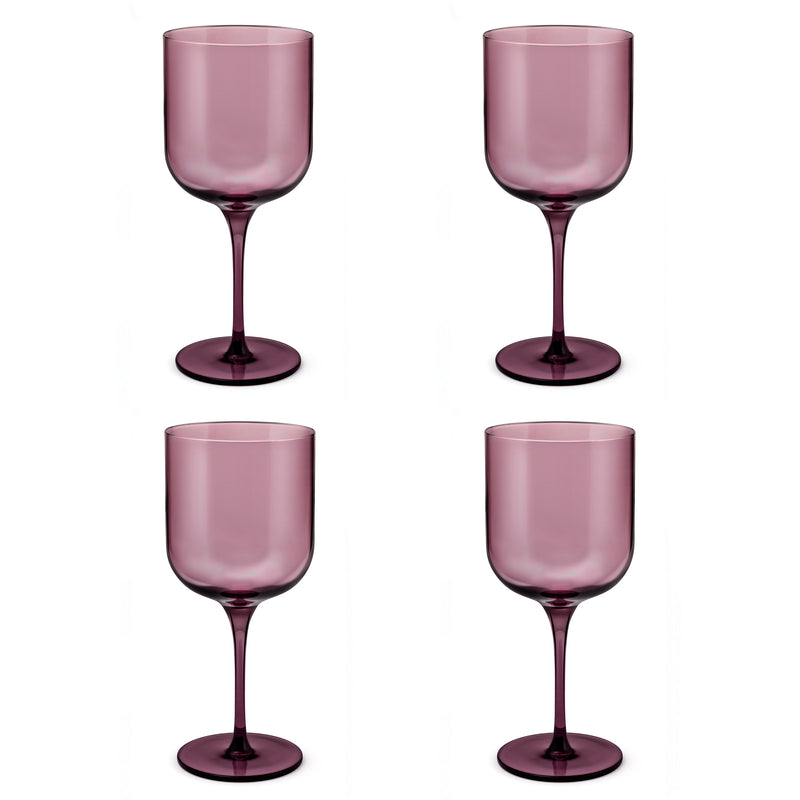 Lot De 4 Verres À Pied 35 Cl - Eyden - Rose