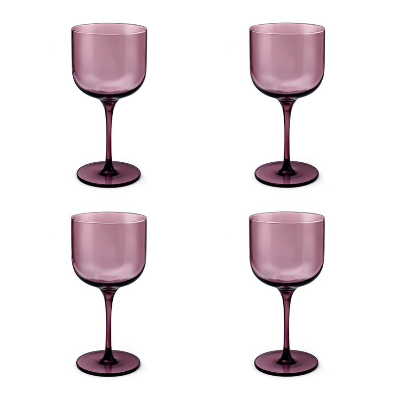 Lot De 4 Verres À Pied 26 Cl - Eyden - Rose