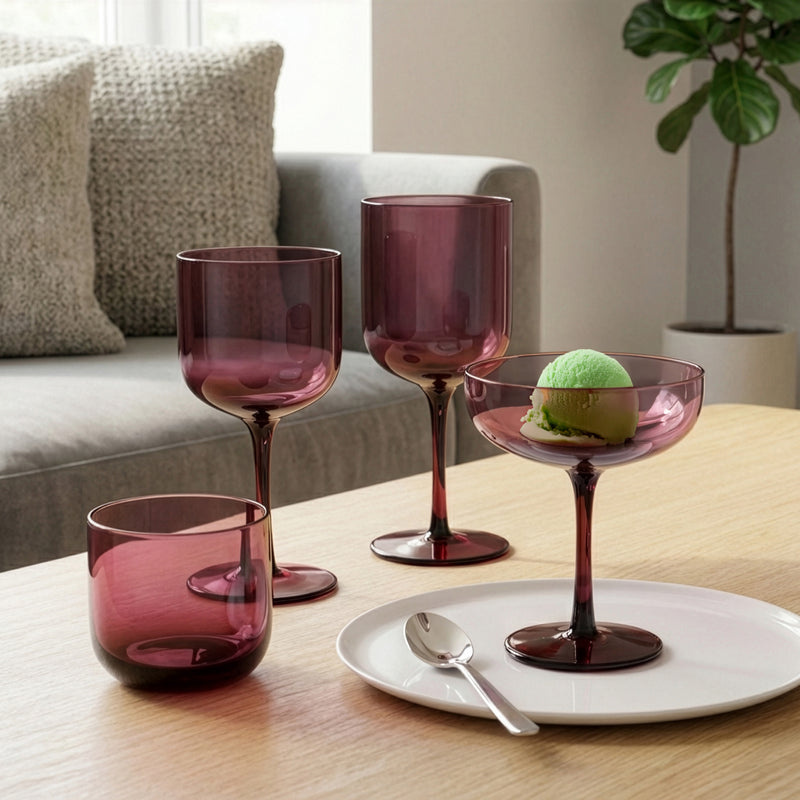 Lot De 4 Gobelets 26 Cl - Eyden - Rose