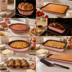 Dolce - Set 8 Pièces Chef Pâtissier - Hibiscus/Chocolat