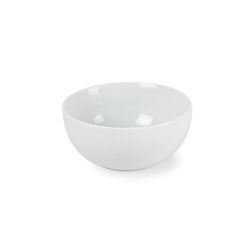 6 Breakfast Bowls - Como - White