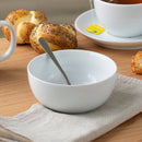 6 Breakfast Bowls - Como - White
