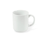 Como - 6 Tazas - Porcelana - Blanco