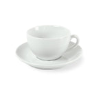 Como - 6 Tazas De Té Y Platillos - Porcelana - Blanco