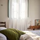 Lyra Curtain - White
