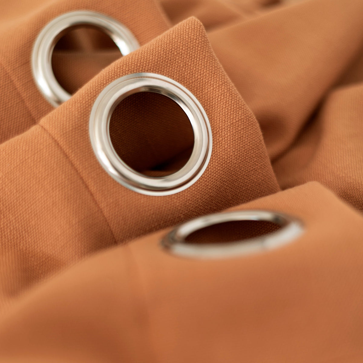 Solace Curtain – Terracotta