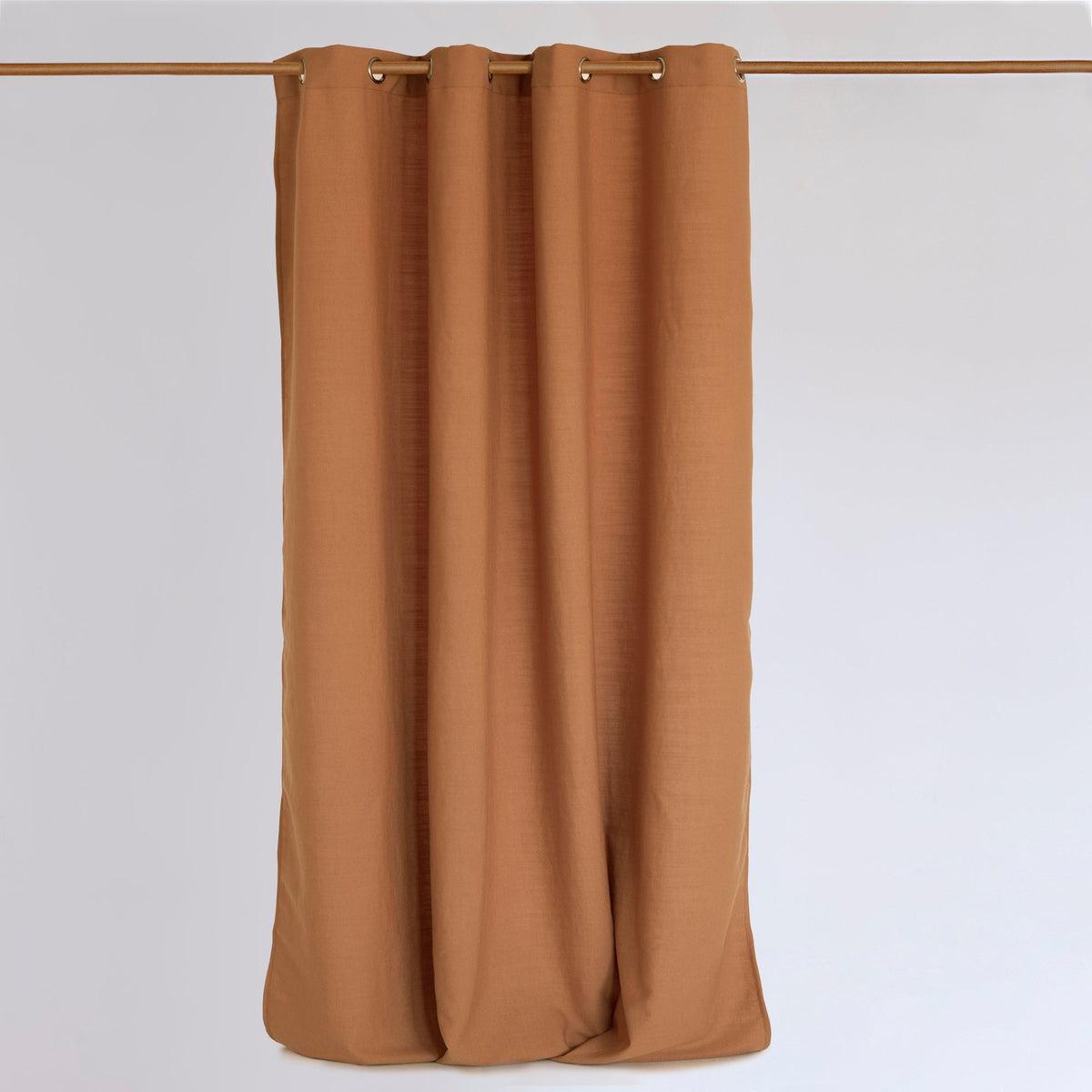 Solace Curtain – Terracotta