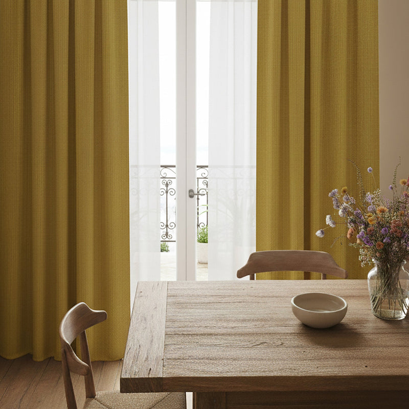 Solace Curtain - Mustard