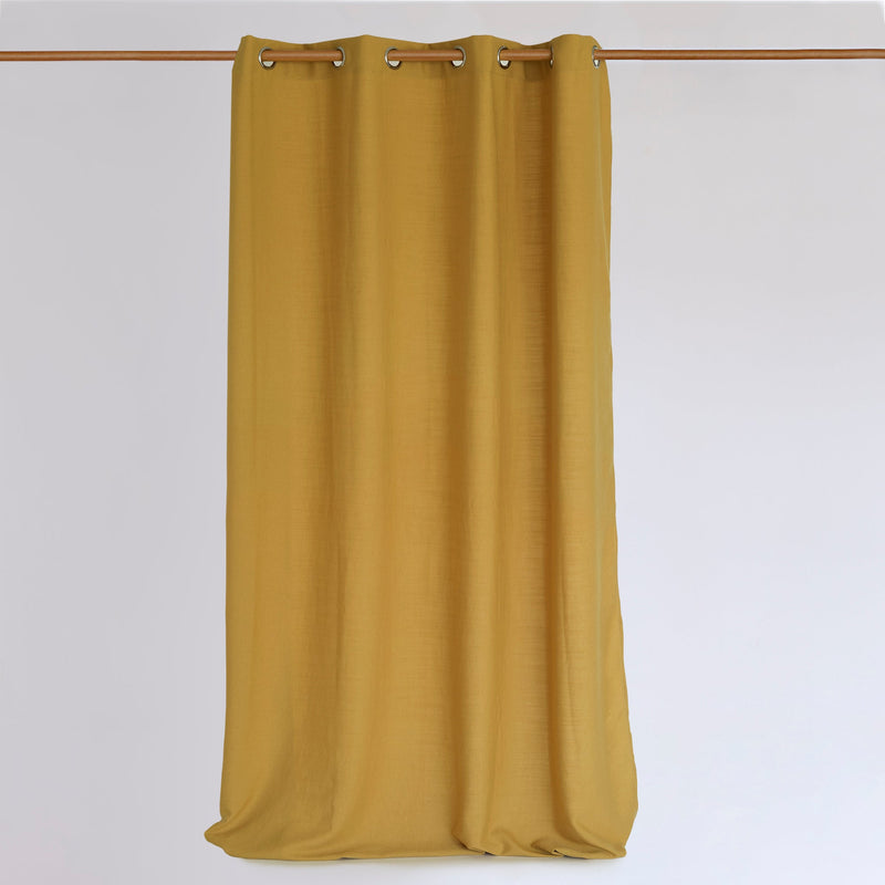Solace Curtain - Mustard