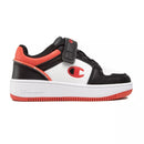 Baskets Champion Rebound 2.0 Cadet - Noir, Blanc, Rouge .