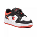 Baskets Champion Rebound 2.0 Cadet - Noir, Blanc, Rouge .