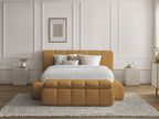 Denali - Lit Coffre - Tissu Bouclette + Bout De Lit