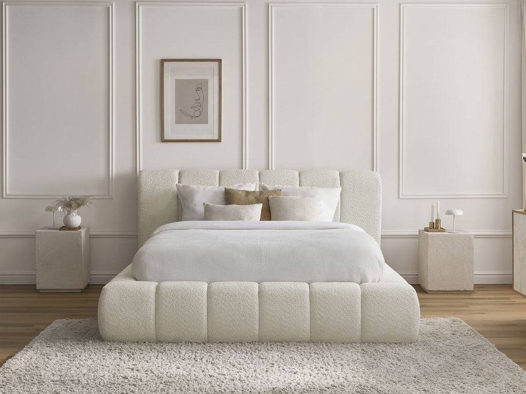 Denali - Lit Coffre - Tissu Bouclette