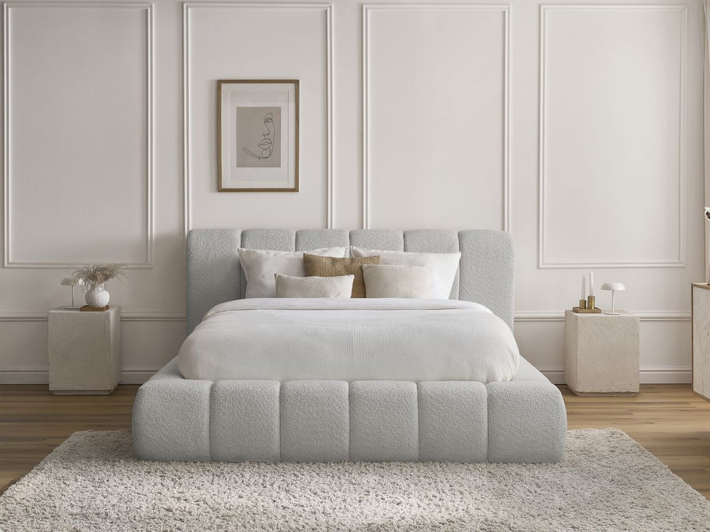 Denali - Lit Coffre - Tissu Bouclette