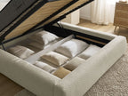 Orlane - Lit Coffre - Tissu Bouclette