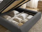 Orlane - Lit Coffre - Tissu Bouclette