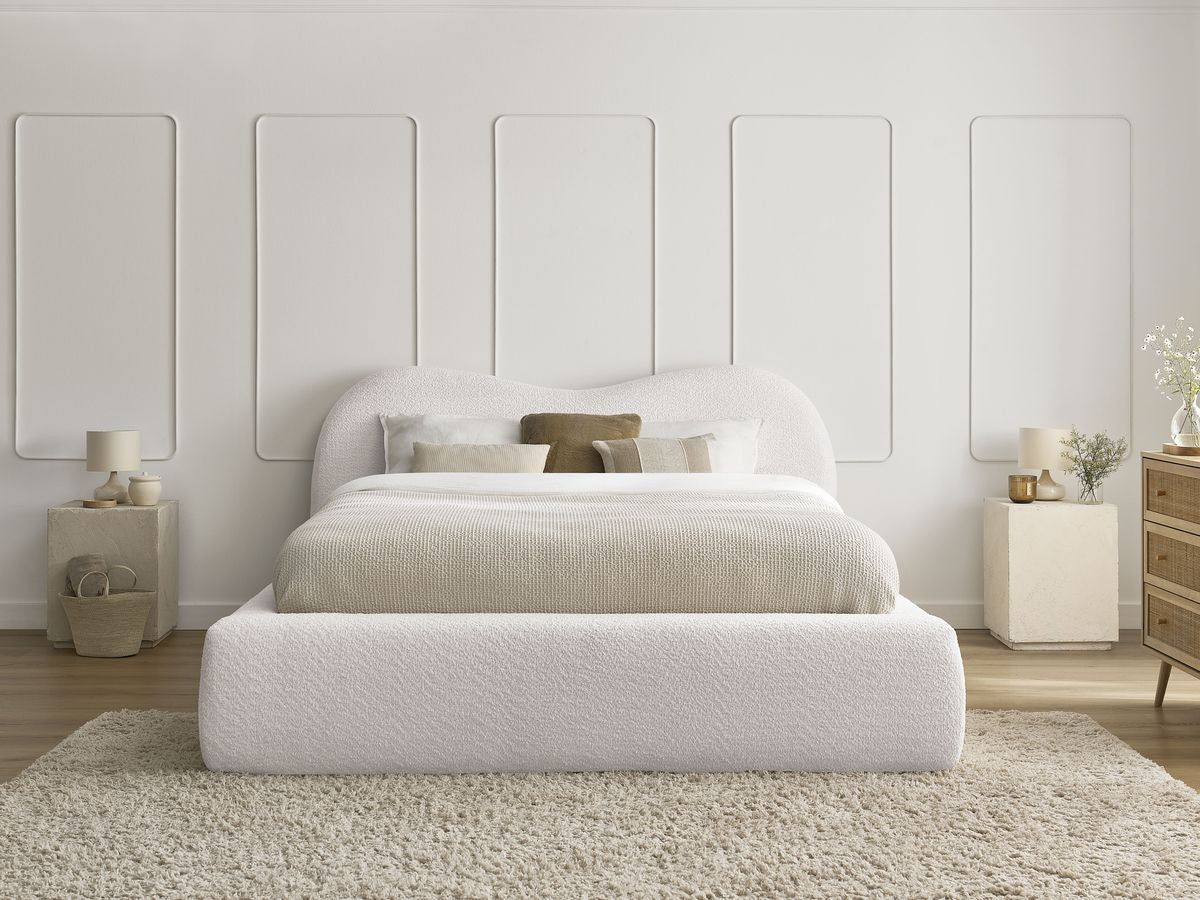 Orlane - Lit Coffre - Tissu Bouclette
