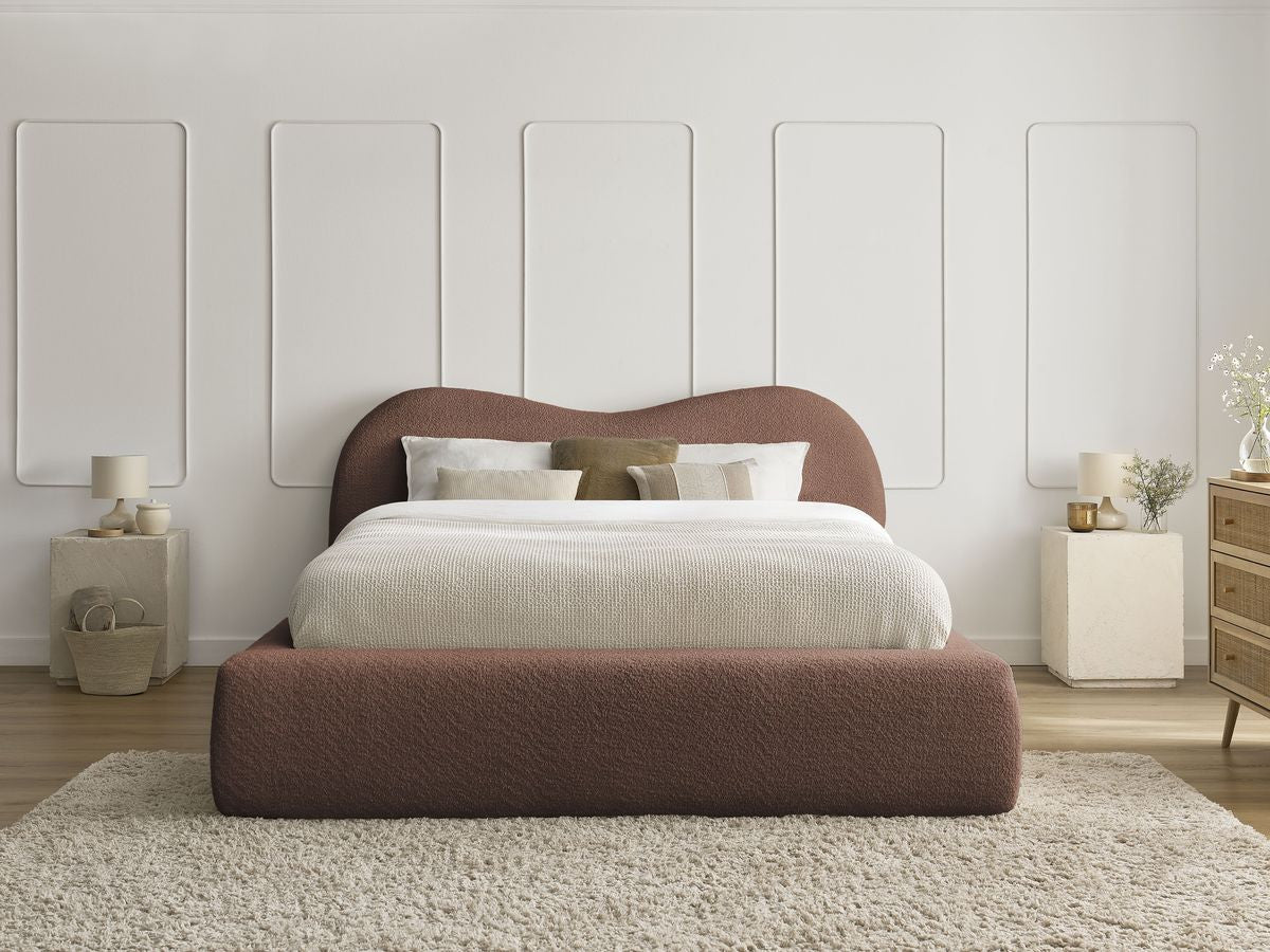 Orlane - Lit Coffre - Tissu Bouclette