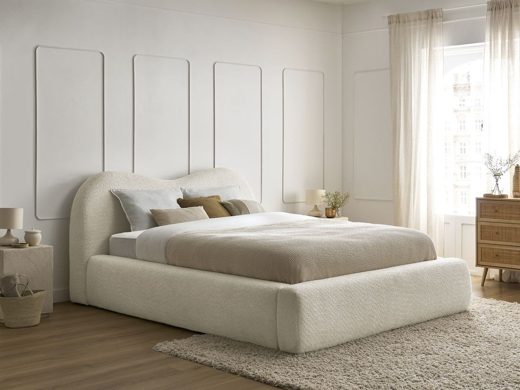Orlane - Lit Coffre - Tissu Bouclette