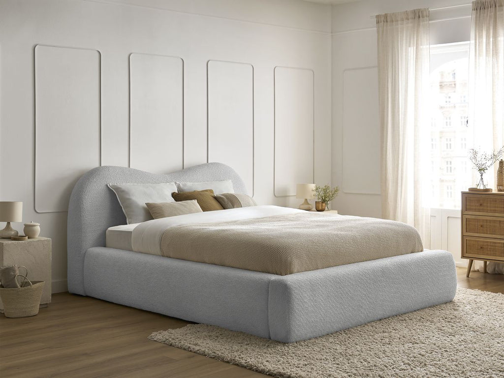 Orlane - Lit Coffre - Tissu Bouclette
