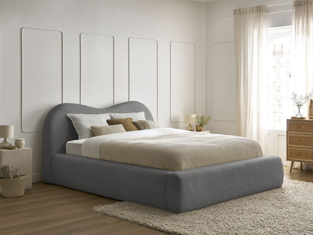 Orlane - Lit Coffre - Tissu Bouclette