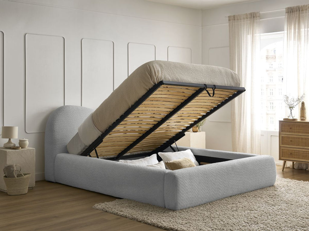 Orlane - Lit Coffre - Tissu Bouclette