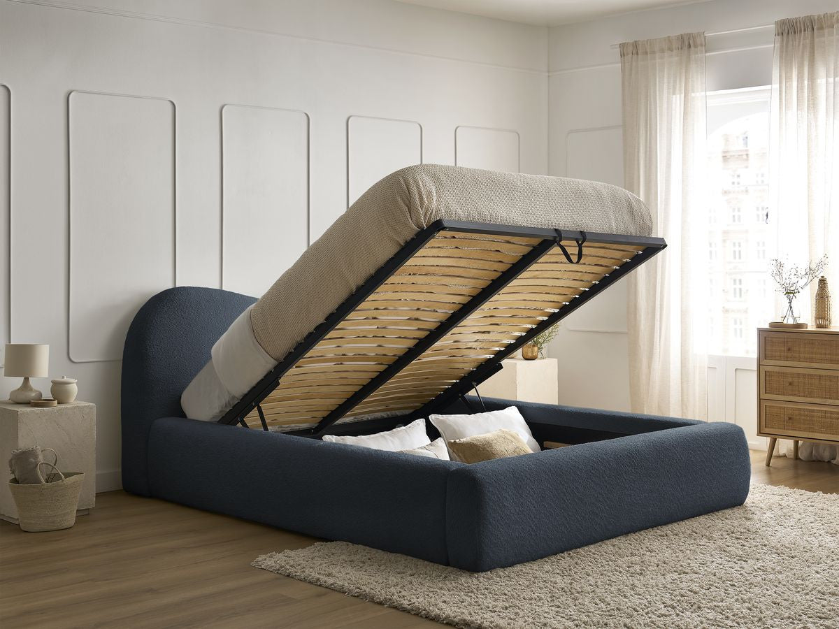 Orlane - Lit Coffre - Tissu Bouclette