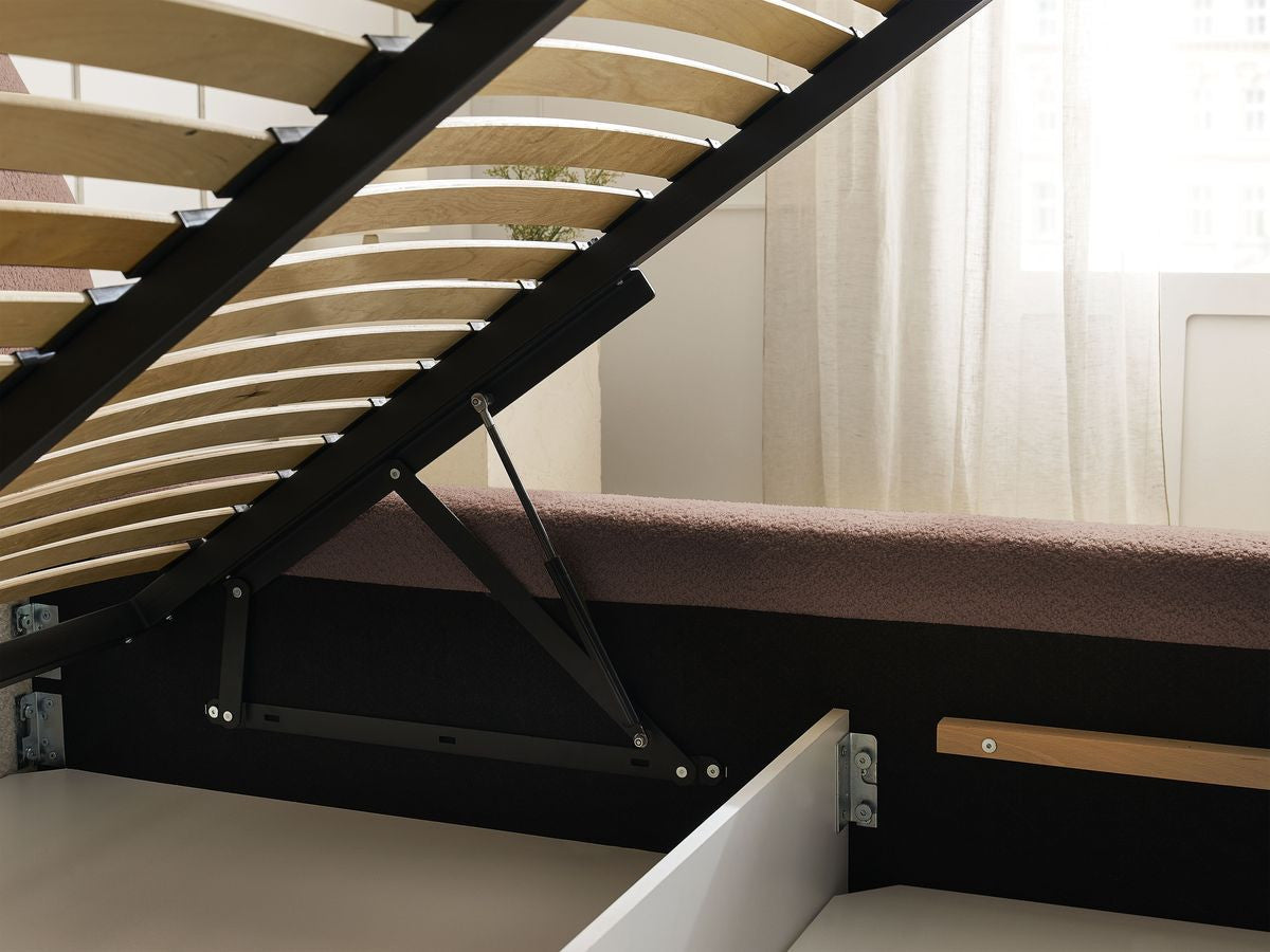 Orlane - Lit Coffre - Tissu Bouclette
