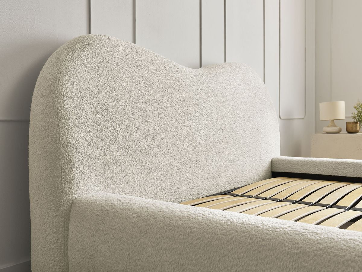 Orlane - Lit Coffre - Tissu Bouclette