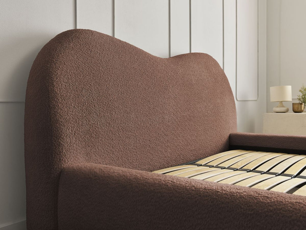 Orlane - Lit Coffre - Tissu Bouclette