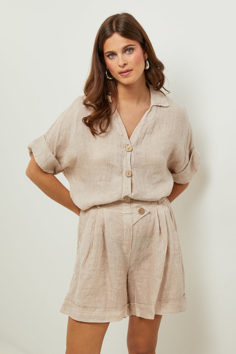 Short - Beige - Femme
