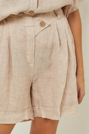 Short - Beige - Femme