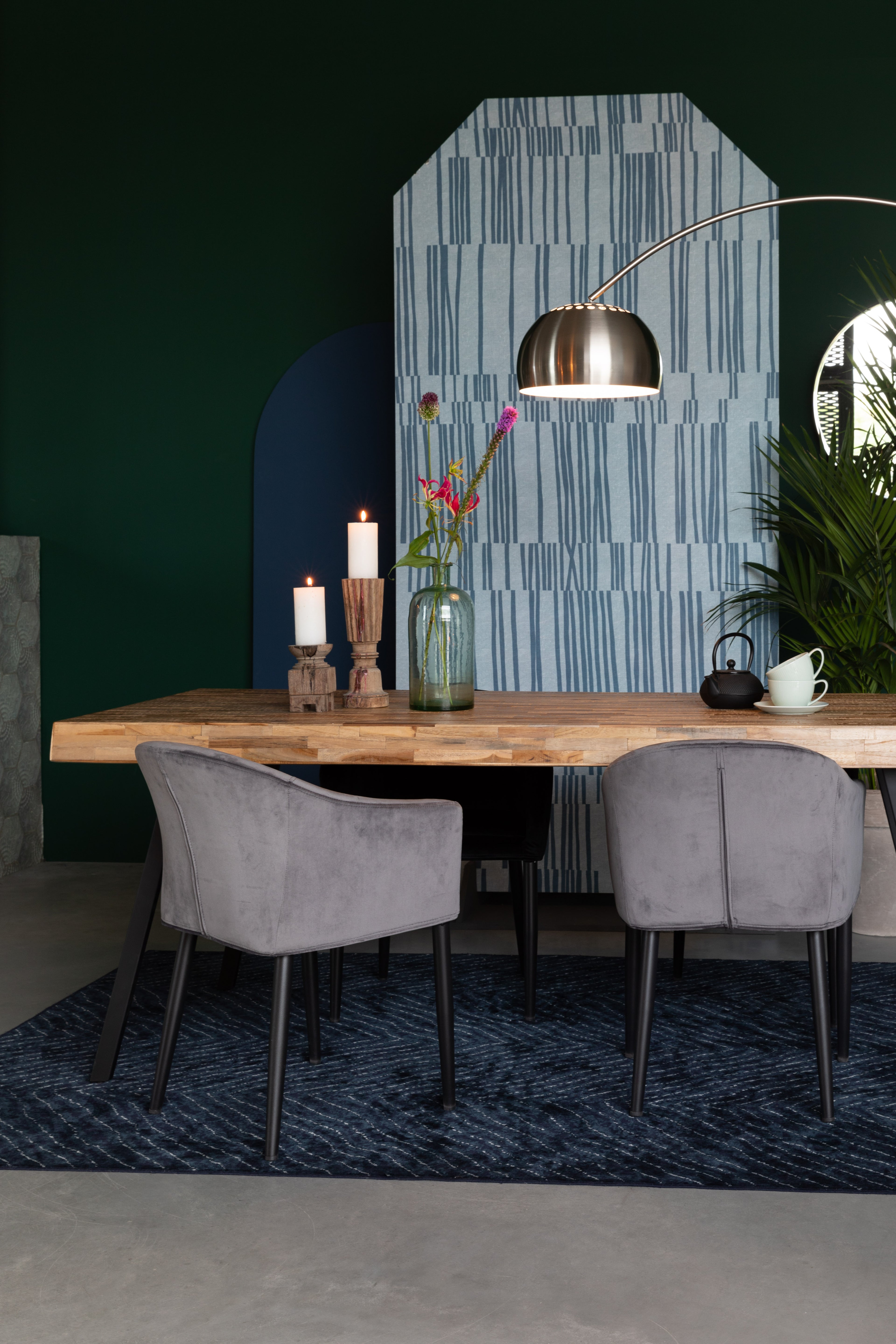 Suri - Dining Room Table - Teak - Natural/Brown