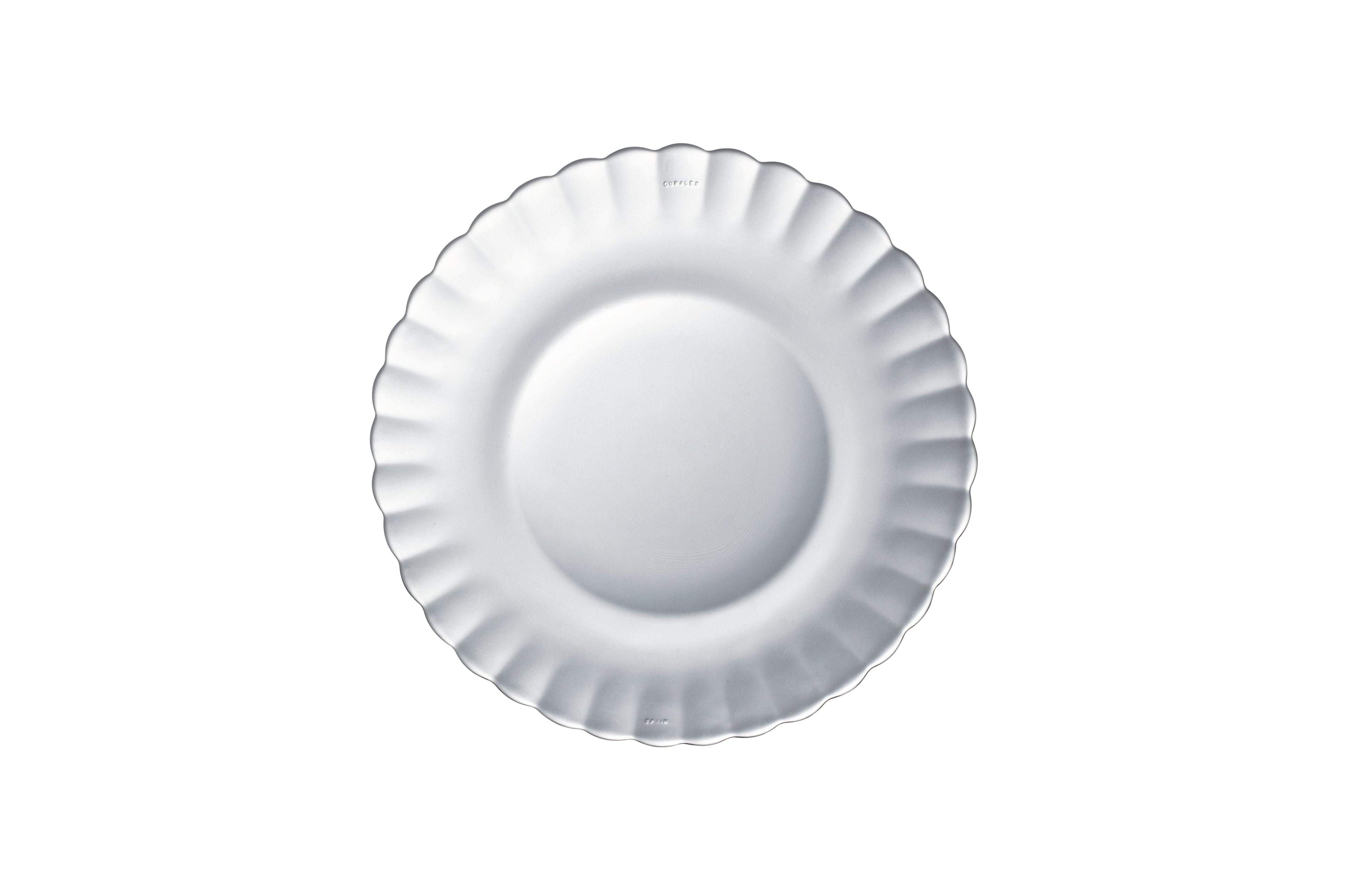 Pack De 6 Assiettes Picardie - Transparent - 20,5Cm
