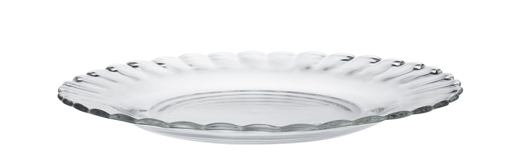 Pack De 6 Assiettes Picardie - Transparent - 20,5Cm