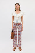 Pantalon Boni Maria Chevron Multi