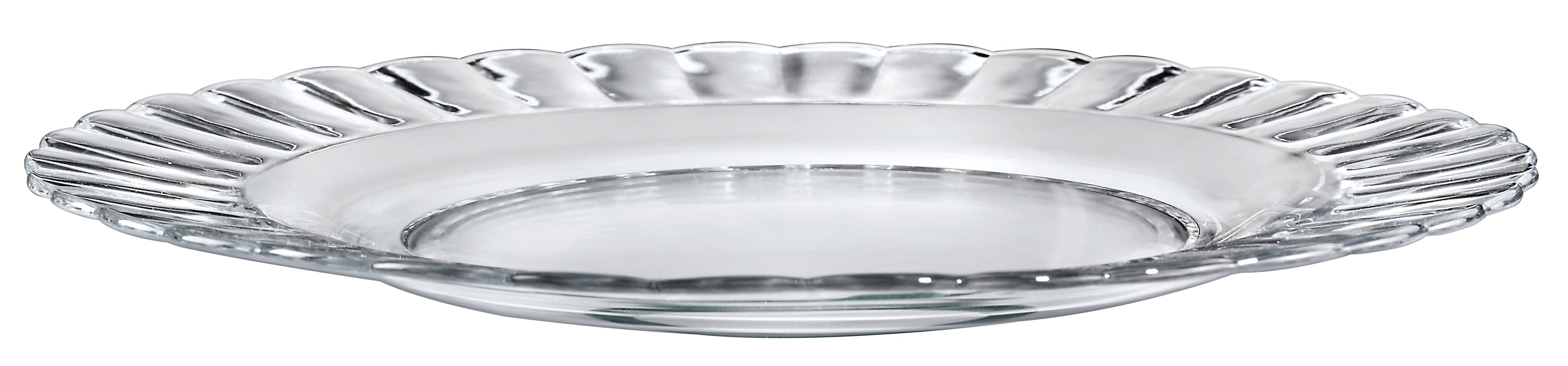 Pack De 6 Assiettes Picardie - Transparent - 26Cm