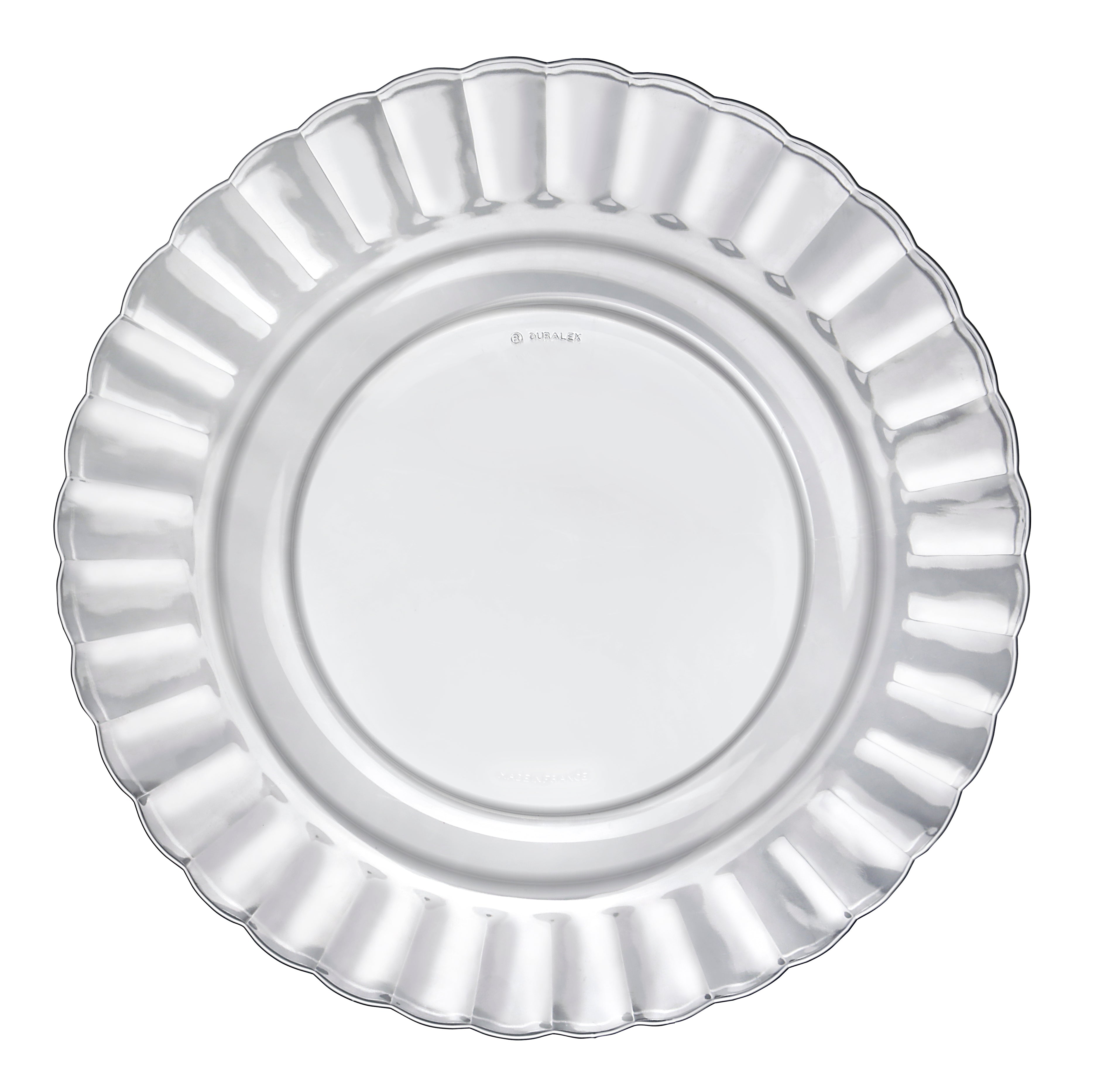 Pack De 6 Assiettes Picardie - Transparent - 26Cm