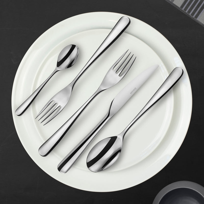 6 Fourchettes Gâteau - Alpha - Inox