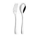 Cutlery Set 50 Pieces - Square - Stainless Steel