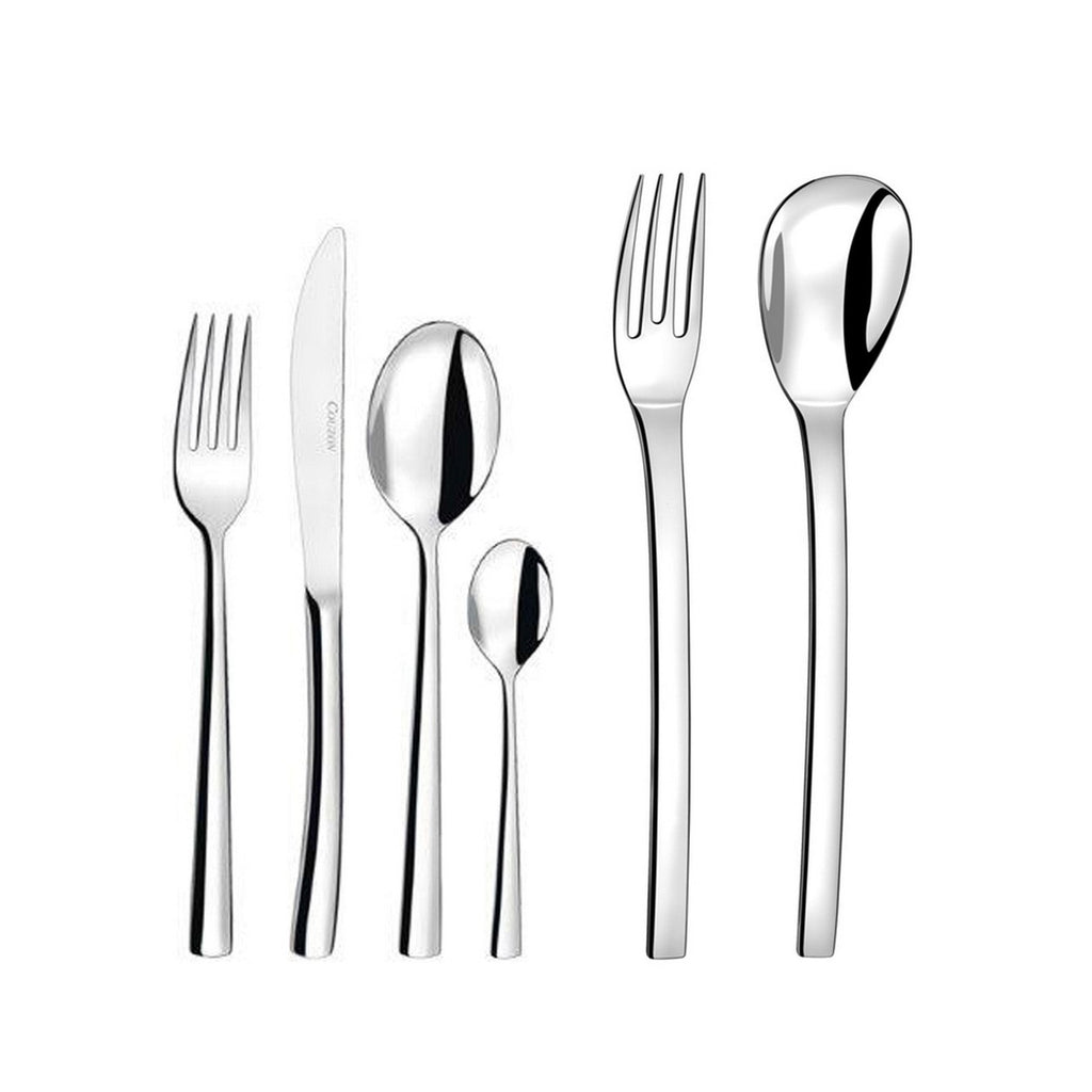 Zest - Ménagère 50 Pièces - Acier Inoxydable - Inox