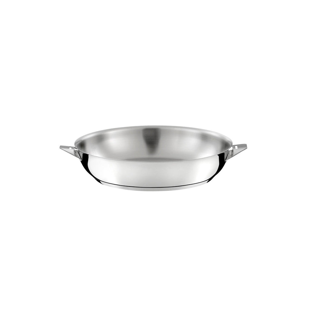 Eclipse - Poêle Inox Finition Miroir - 2 Tailles