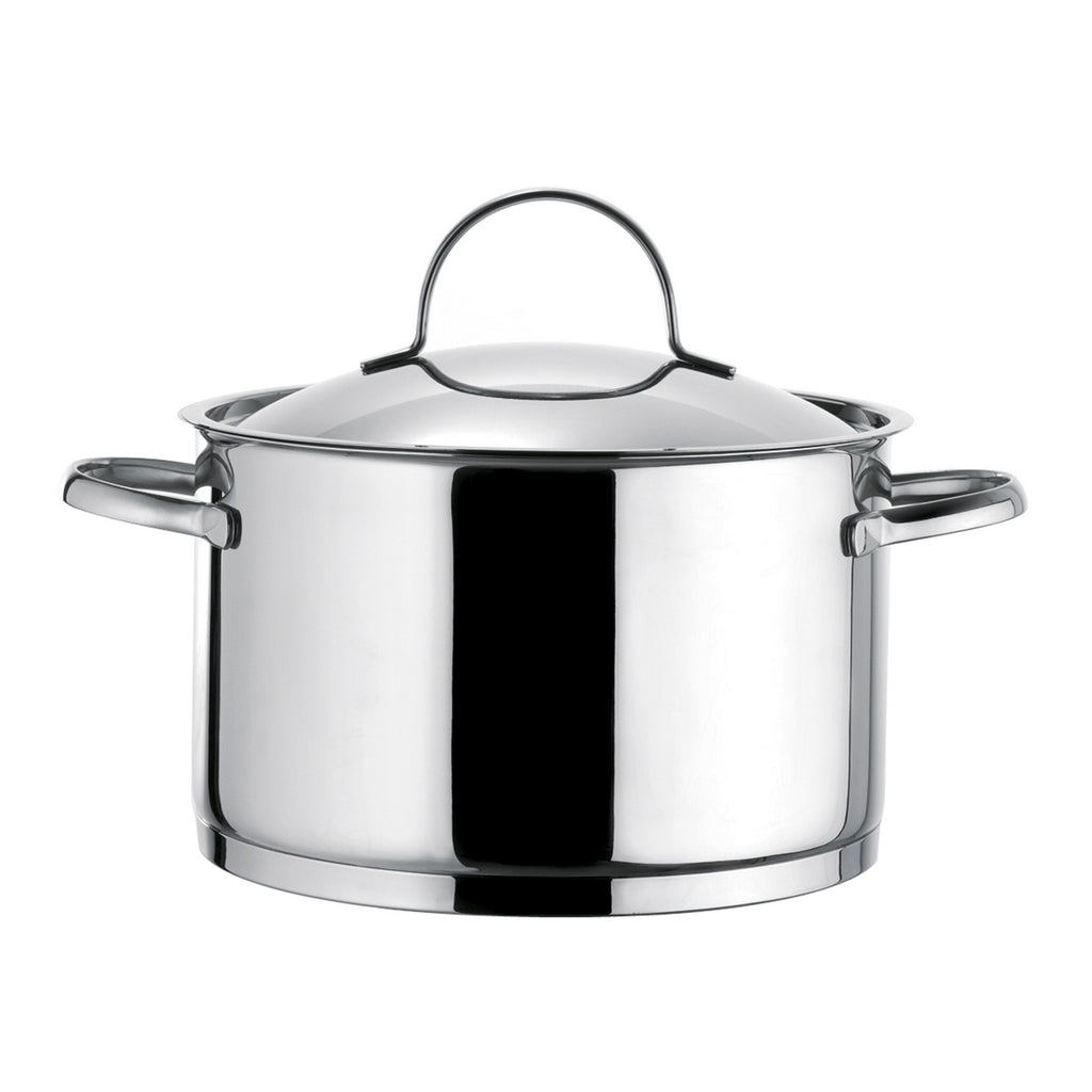 Elysée - 1 Faitout Inox 24cm + Couvercle + 1 Cuit Vapeur Universel