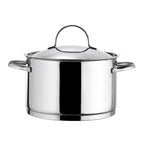 Elysée - 1 Faitout Inox 24cm + Couvercle + 1 Cuit Vapeur Universel