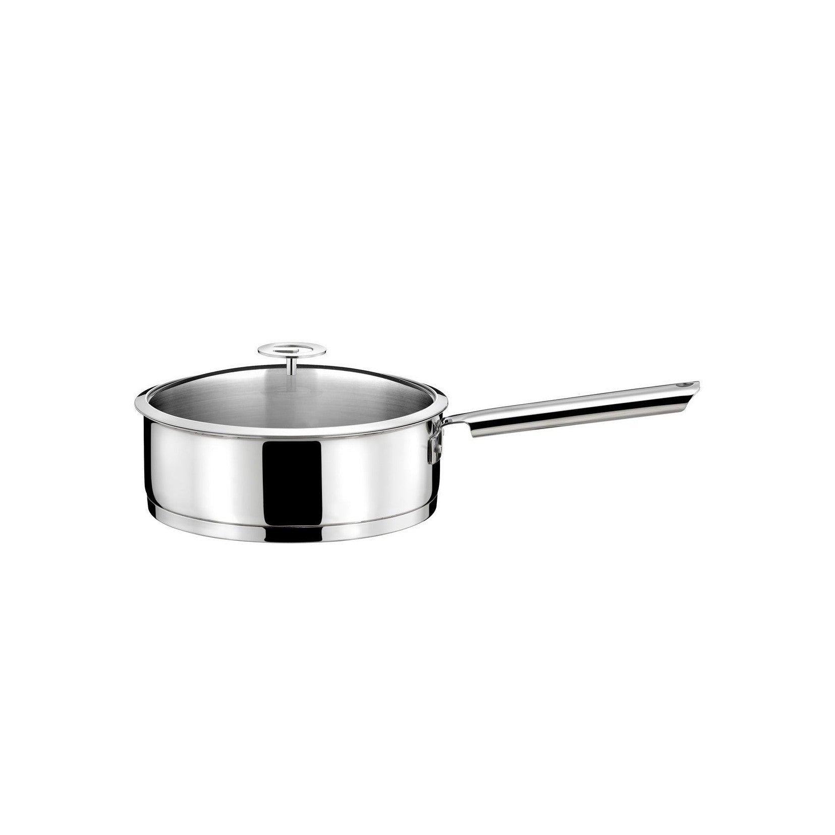 Elysée - Sauteuse 24cm Inox Revêtu Avec Couvercle Universel