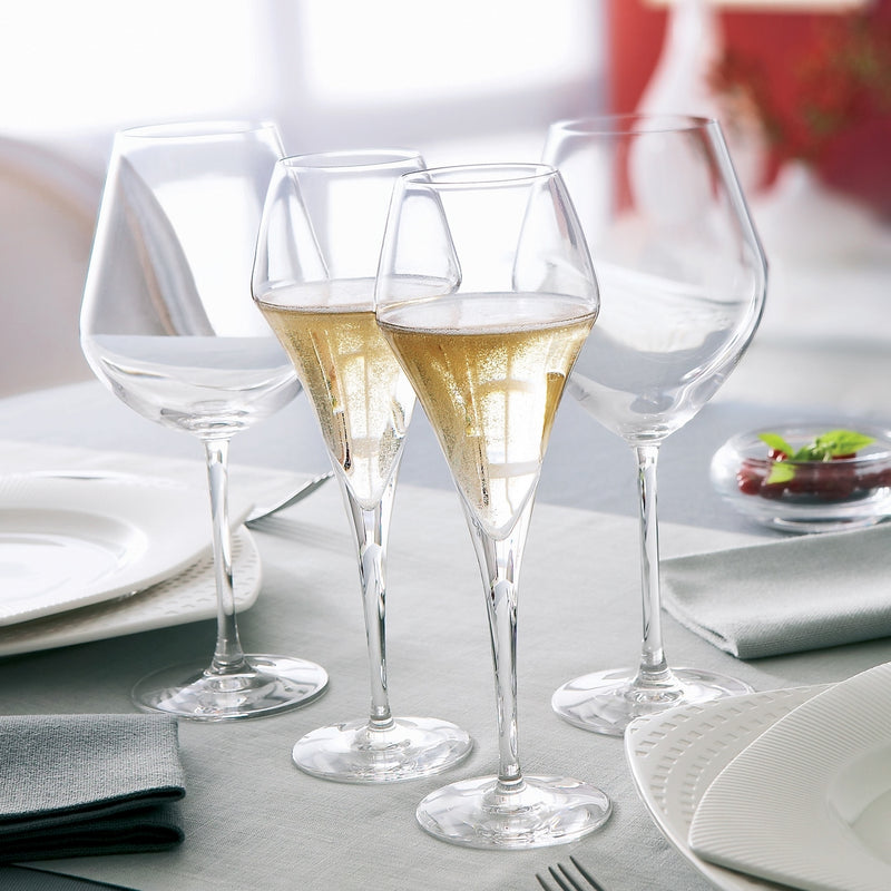 Lot De 6 Flûtes 21Cl - Lys - Translucide