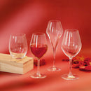 Lot De 6 Verres À Pied - 25cl & 6 Gobelets Hauts - 36cl - Lys