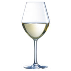 Lys - Juego de 6 Copas con Pie 25Cl y 6 Copas con Pie 35Cl - Cristallin Expert - Translúcido