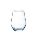 Lot De 8 Verres À Pied - 29cl & 8 Gobelets Hauts - 40cl - Diamantis