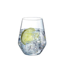 Lot De 8 Verres À Pied - 29cl & 8 Gobelets Hauts - 40cl - Diamantis